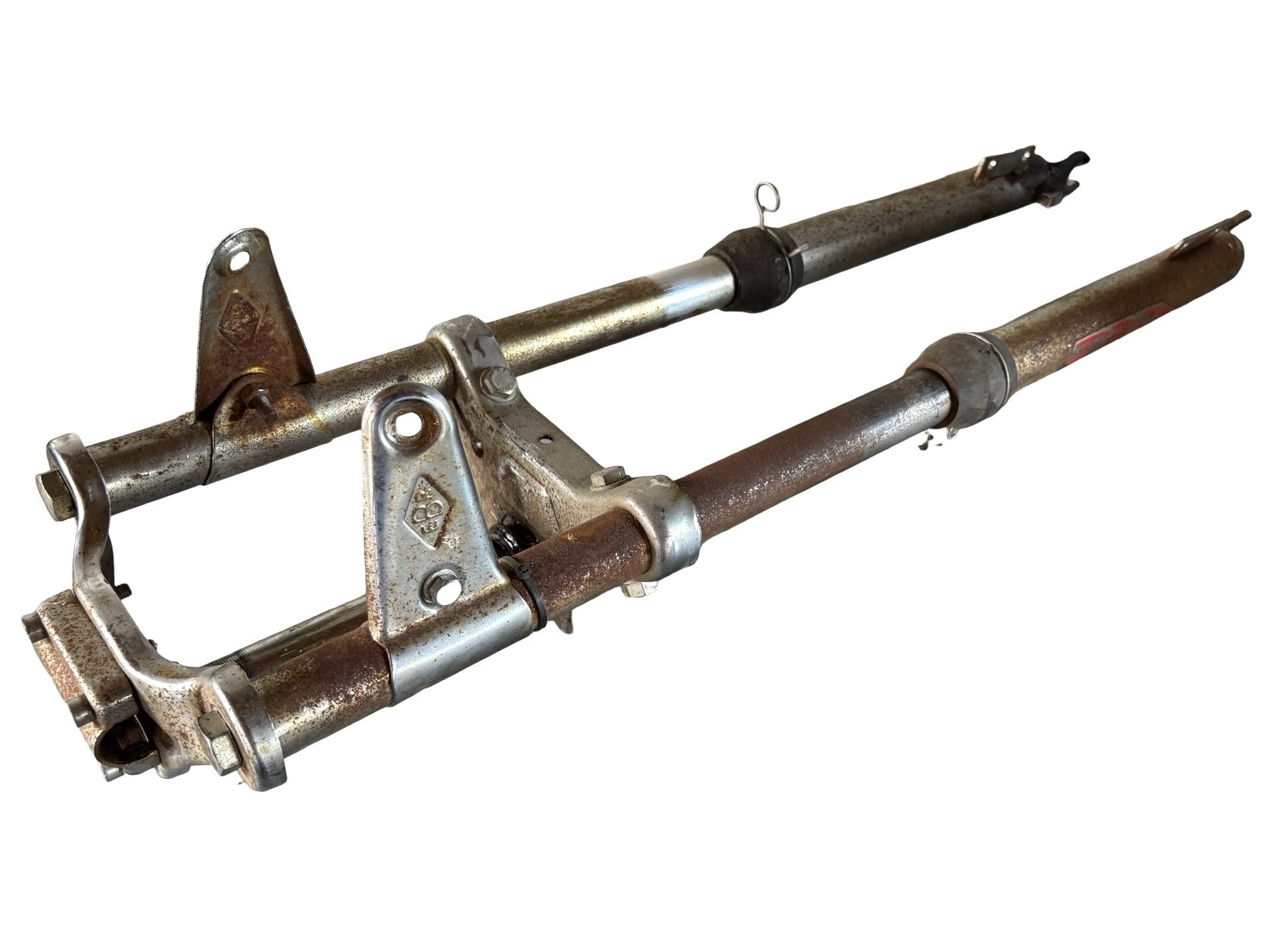EBR Voorvork lang 65cm chroom Puch Maxi S / N