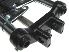 EBR Gabel Lang 70cm Hydraulisch (Schwarz)