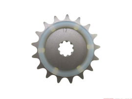 Front sprocket 17 Teeth with rubber damper Puch Maxi / MV / VS / DS / Monza / Etc