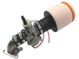 Inlaat set 28mm 74cc Gilardoni Cilinder - Polini PWK Carburateur Top-Kwaliteit! Puch Maxi