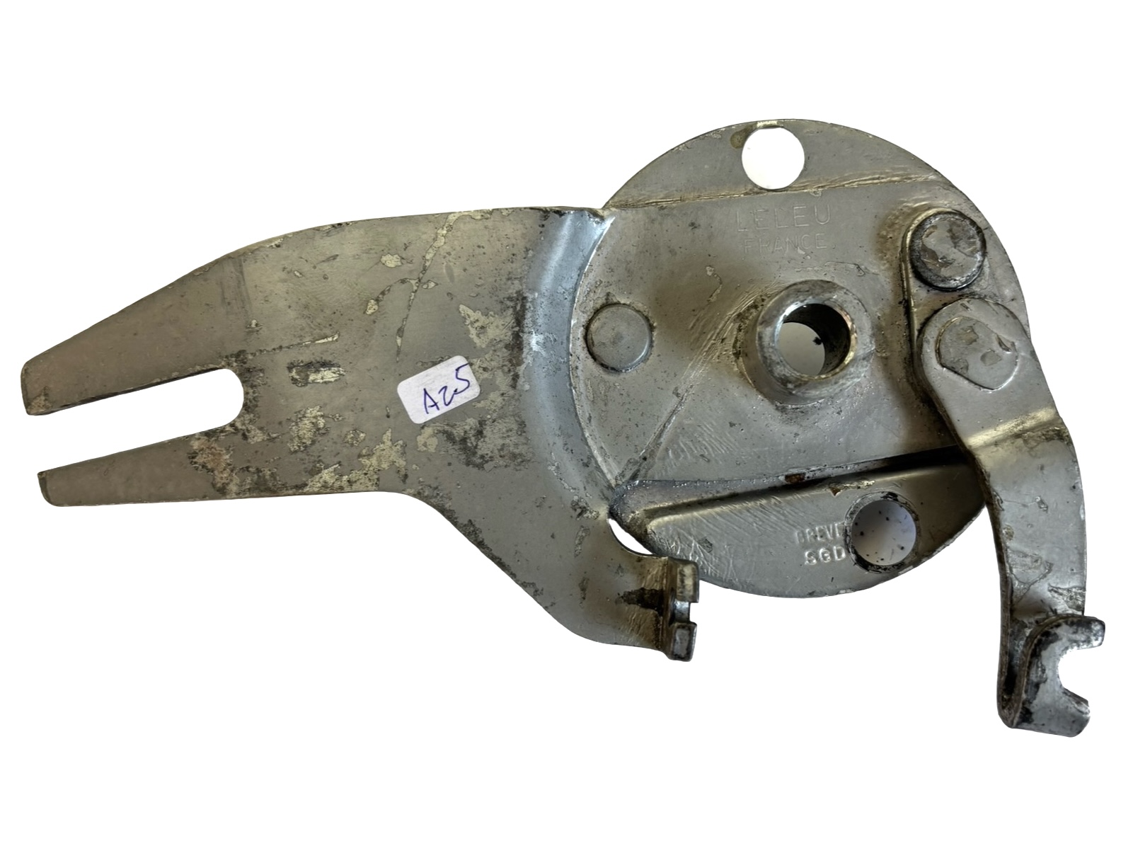 Remankerplaat achterwiel stervelg / spaakvelg Puch Maxi S