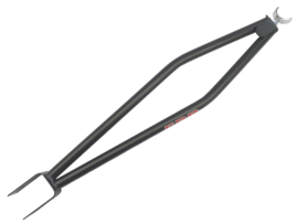 Reinforcement bar frame black double curved EBR Puch Maxi models