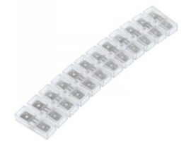 Connector Strip 6.3mm x 0.8mm 12-Poles Universal