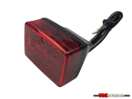 Taillight LED 12 Volt small black Puch Maxi