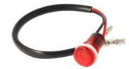 Controlelampje Rood 18mm - 12 Volt Universeel