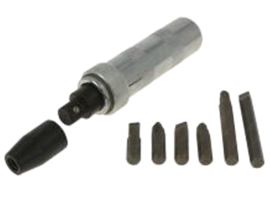 Impact screwdriver Tool set + 6 Bits