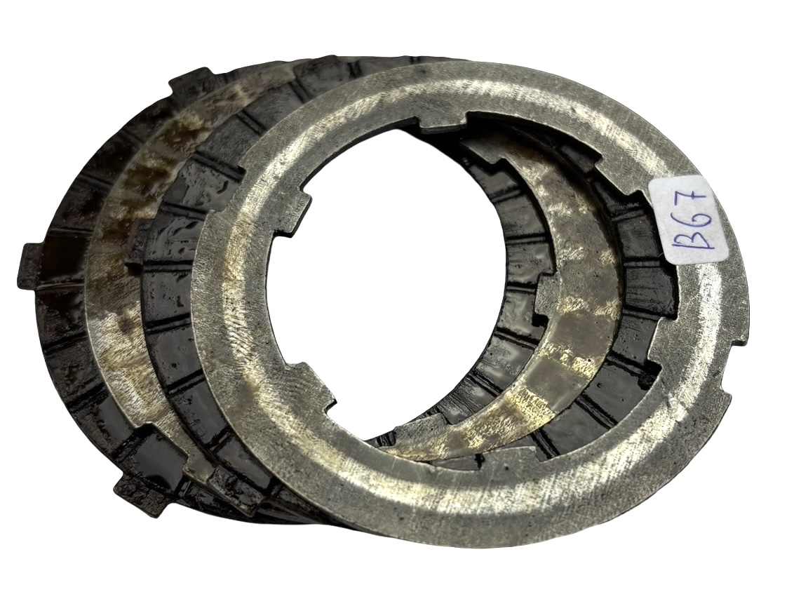 Koppelingsplaten / Frictieplaten set Puch 2 / 3 Versnellingen
