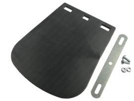 Schmützfanger Schutzblech Klein 145mm x 165mm Schwarz Universal
