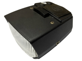 Koplamp vierkant zwart Origineel! N.O.S NIOX Puch Maxi