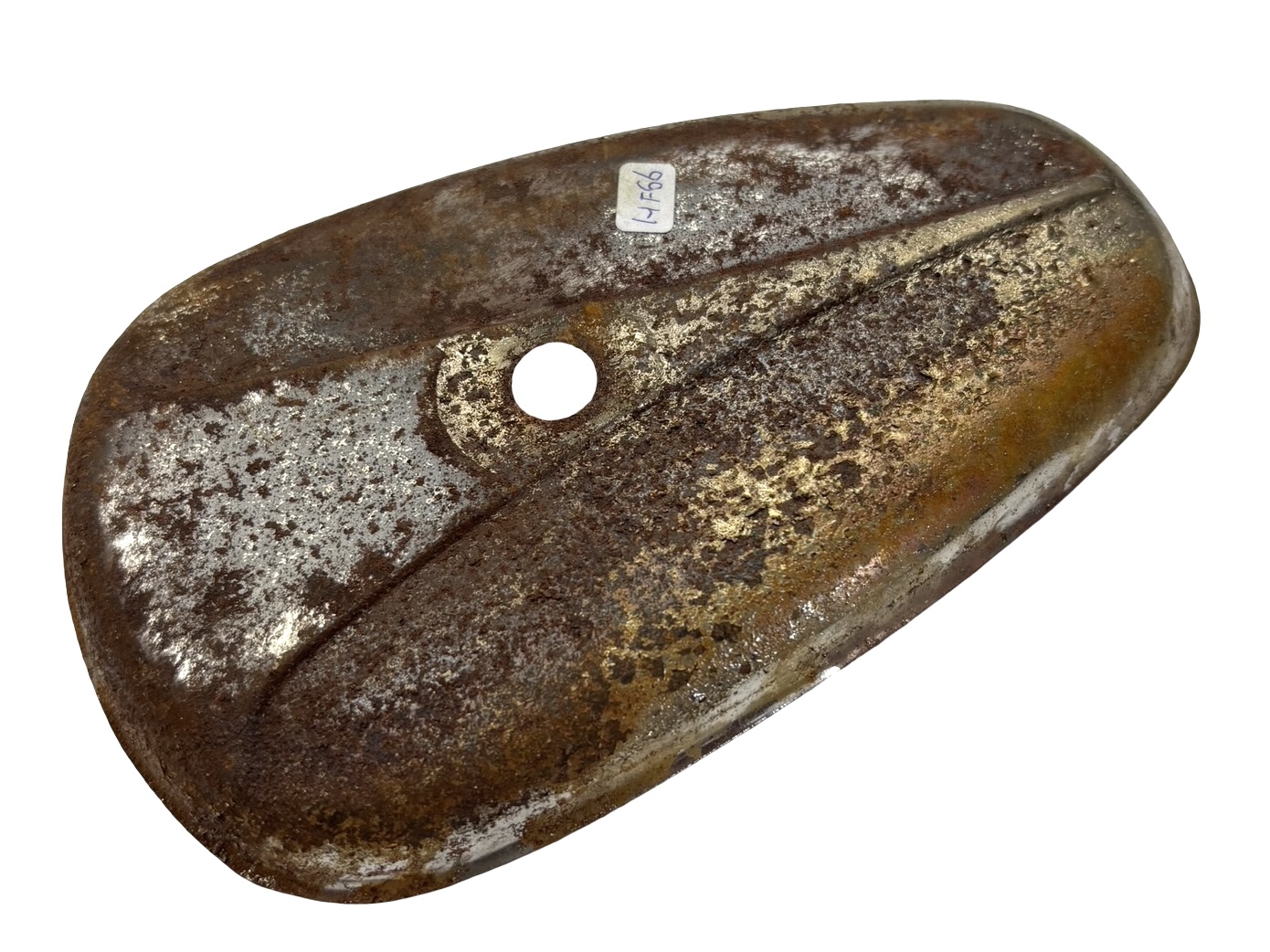 Gereedschapsdeksel Tank Chroom Tomos / Puch MV / MS / VS / DS / Etc