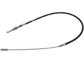 Kabel Rem Achterzijde Zwart Extra Lang met Vang Bracket Puch VS50K / VS50DK / VS50DS