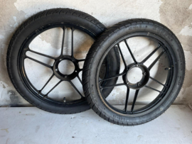 16 / 17 Inch Stervelg set Origineel! Puch Maxi