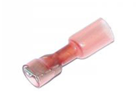 Flat plug Red Sealed Universal