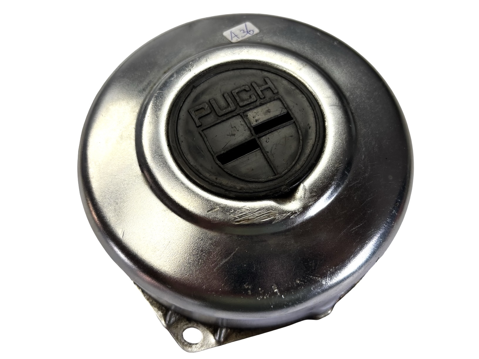 Polraddeckel Chrom Puch E50 / ZA50 / Z50