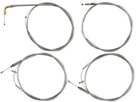 Kabel set Chroom compleet 4-Delig Puch Maxi