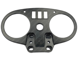 Speedometer cockpit mounting frame black Universal / Puch Monza / Grand Prix / Etc