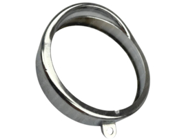 Ring koplamp ei-koplamp Chroom 105mm met stelbout opening Origineel! Puch Maxi