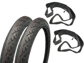 17 inch 2.25 Deestone D798 Semislick banden set