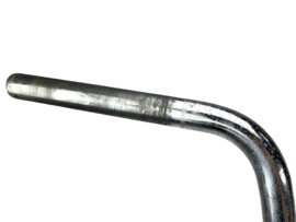 Stuur met spijl chroom 22mm universeel