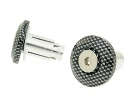 Stuurbalansgewicht set Mini Carbon 17.5mm Universeel