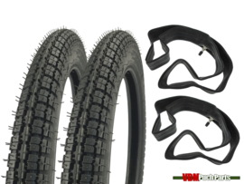 16 Inch 2.25 Kenda K260 street profile tyre set (2.25x16)