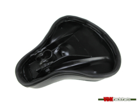 Puch saddle thin/flat version black (Without print)