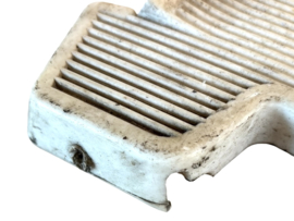 Footboard white Puch Maxi S