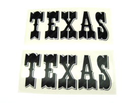 Tank Aufkleber Satz Puch Texas