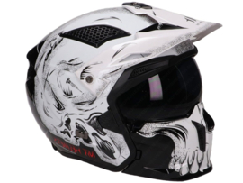 Helm Fighter MT Streetfighter SV Darkness Zwart - Wit