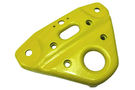 Gabelbrücke Gabel Pulverbeschichtet Gelb (RAL 1023) Original! Puch Maxi S