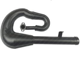 Exhaust Homoet - Curled Model Black 28mm Puch Maxi