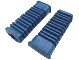 Footrests rubbers 13mm blue universal