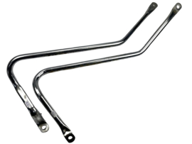 Frame bracket set chrome Puch Maxi S