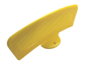 Plate front mudguard yellow universal