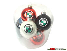 Christmas ball set Puch 6 pieces