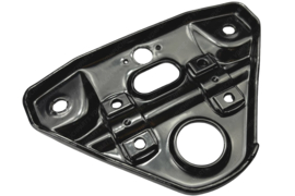 Kroonplaat Voorvork Gepoedercoat Zwart (RAL 9005) Origineel! Puch Maxi S