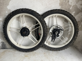 17 Inch Stervelg set Cross compleet Origineel! Puch Maxi