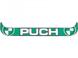 Aufkleber Kennzeichenhalter Weiß - Grün Horizontal Puch