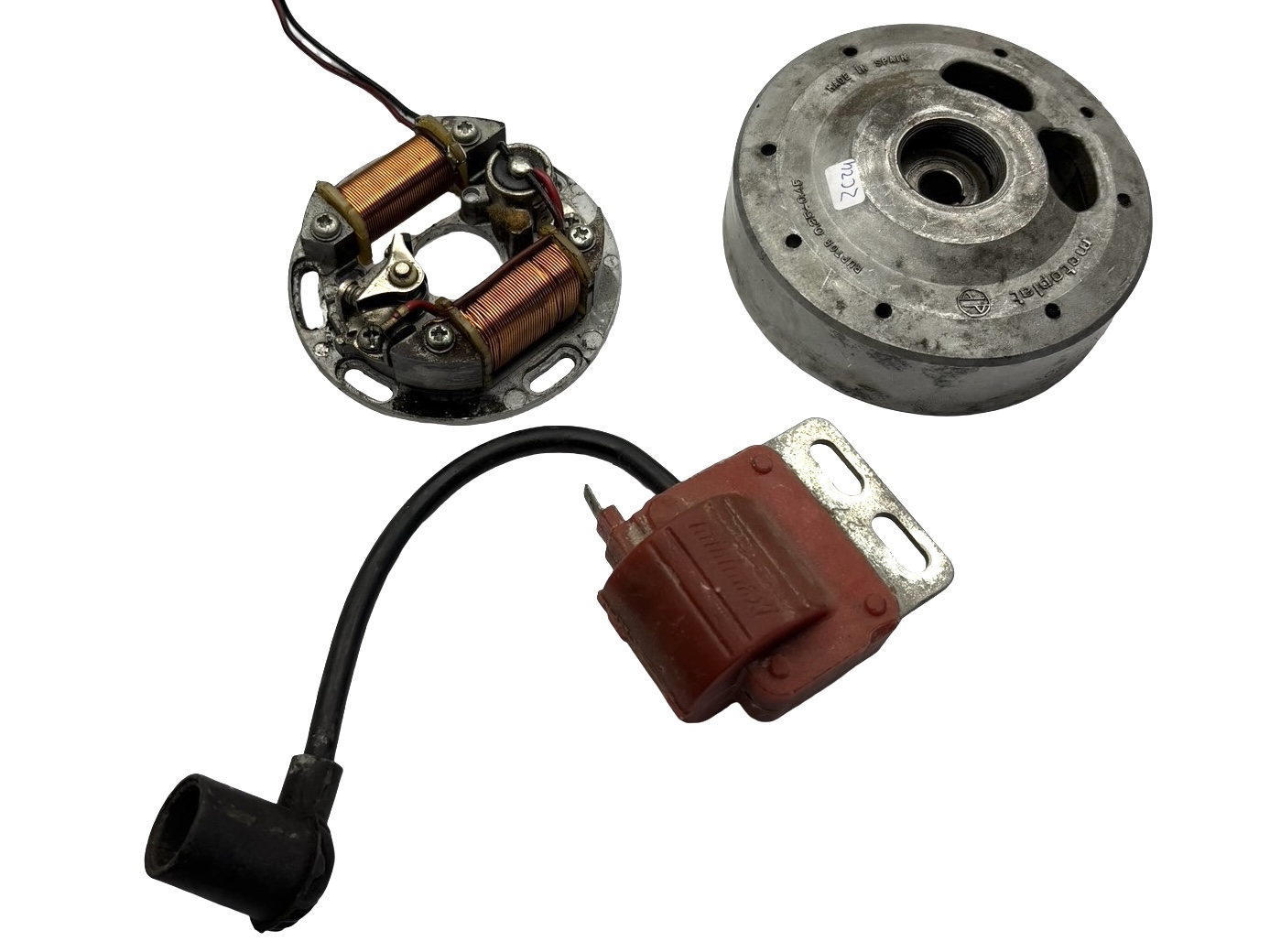 Ontsteking Motoplat Linksdraaiend Compleet Puch Modellen