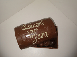 Kistje opgevuld met pralines
