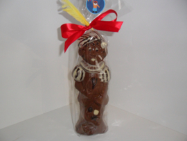 Zwarte Piet 30 cm ingekleurd