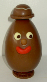 Chocolade mannetje in melkchocolade