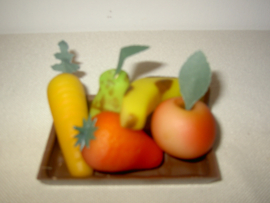 Marsepein fruit schaaltje