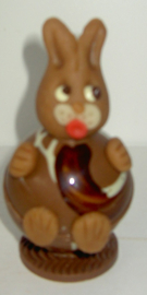 Chocoladecreatie konijn