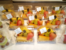 Marsepein fruit schaaltje