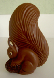 Eekhoorn groot ingekleurde chocolade