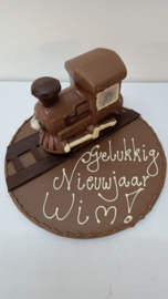 Trein in chocolade