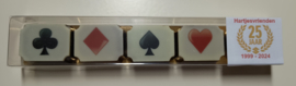 5 logo-pralines in een doosje verpakt