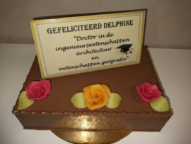 Diploma behaald/Cadeau feest met uitnodiging er op