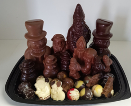 Kerstpakket - figuren en pralines